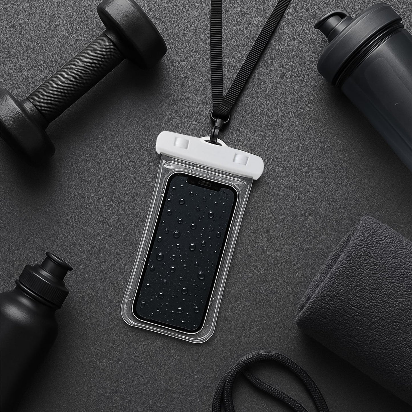 Pouch Cover Mobile Water Protector (1 Pc / Mix Color)