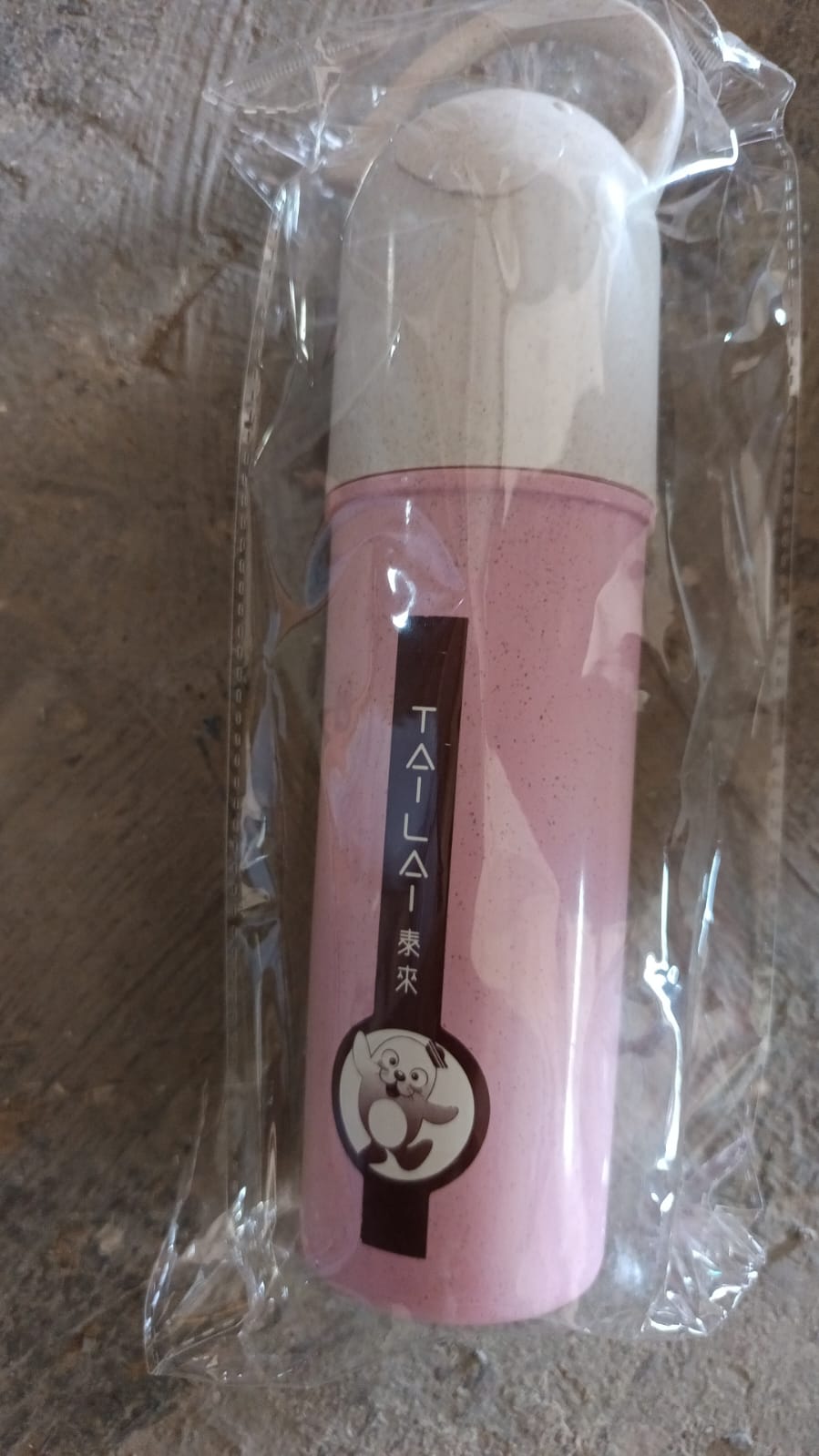 Travel Coffee Cup Portable Water Bottle Wheat Straw Coffee Tea Mug Coffee Mug with Lids & Handle for Coffee Tea Portable for School (300 ML Approx)