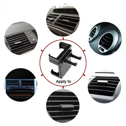 Smartphone Car Holder – Air Vent & Dashboard Bracket (1 Pc)