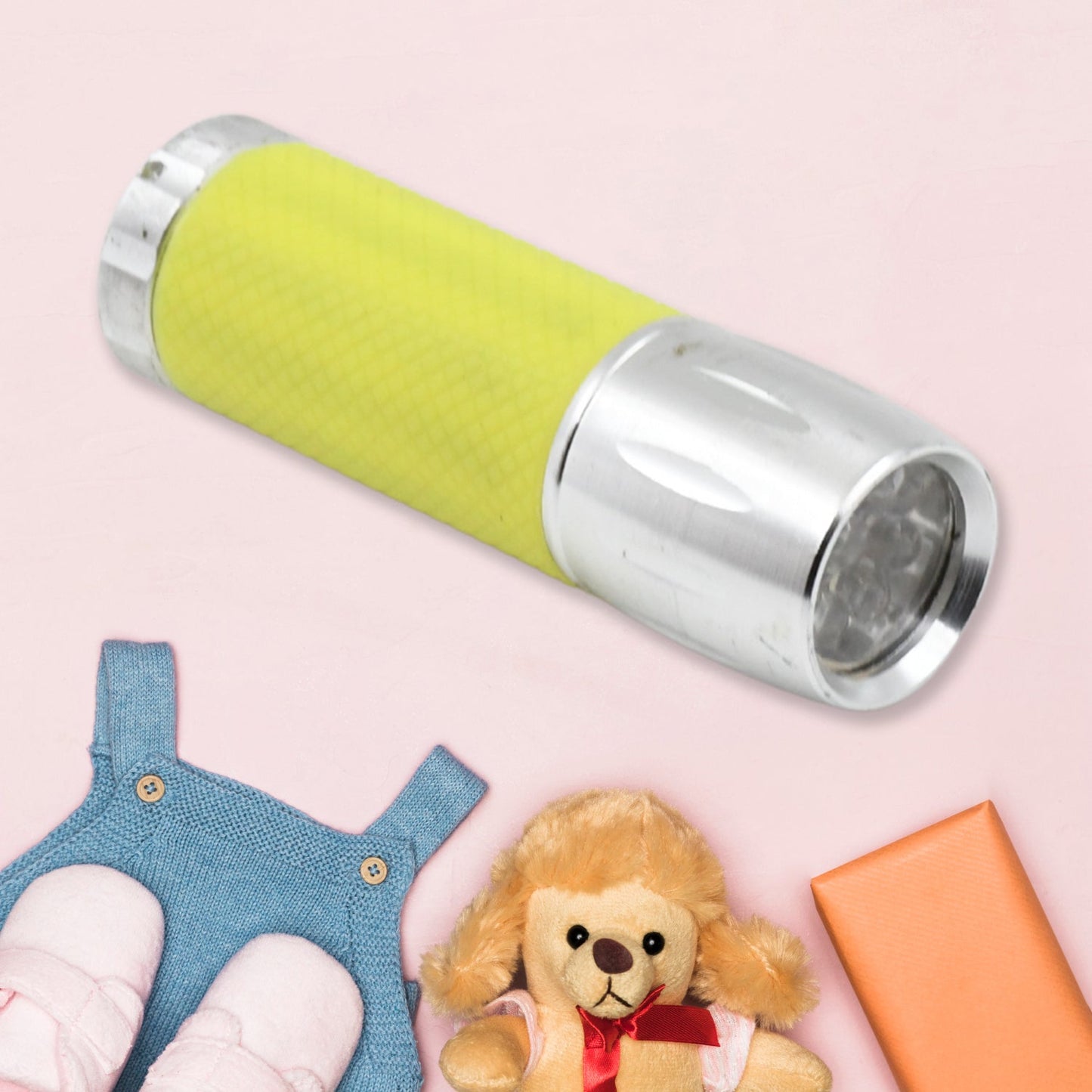 Mini LED Flashlight Torch | Pocket Size | High Lumen | Battery Operated (Battery not included / 1 pc)
