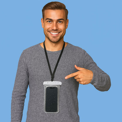 Pouch Cover Mobile Water Protector (1 Pc / Mix Color)