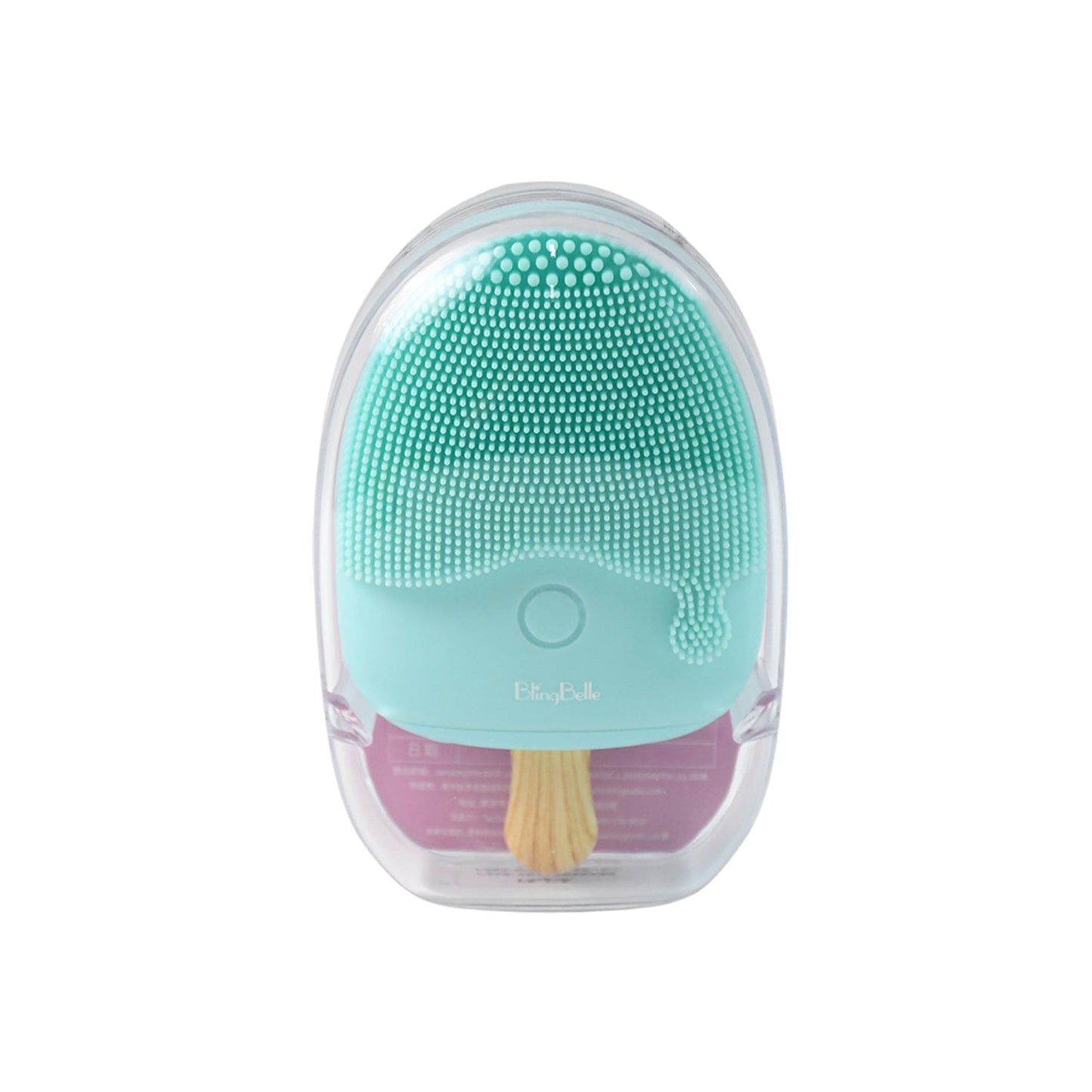 Popsicle Design Sonic Face Cleansing Brush (1 Pc)