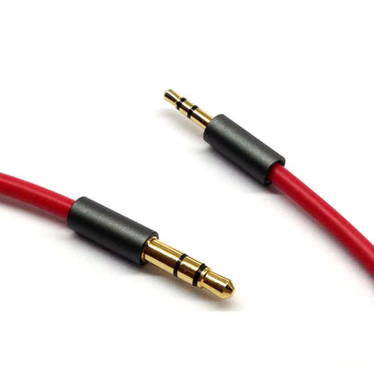 JK Aux Cable 3.5mm gold-plated Pin for Mobile and Tablet Home, Car (1 Pc / 1000MM)