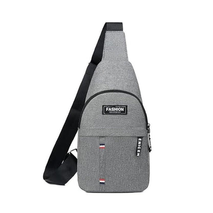 Waterproof Waist Bag, Shoulder Bags USB Charging Earphone Hook Sling Travel Bag (1 Pc / Mix Color)