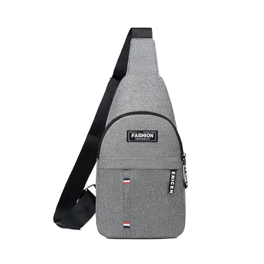 Waterproof Waist Bag, Shoulder Bags USB Charging Earphone Hook Sling Travel Bag (1 Pc / Mix Color)