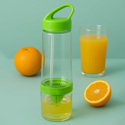 Citrus Zinger Sports Bottle with Juice Maker Infuser
