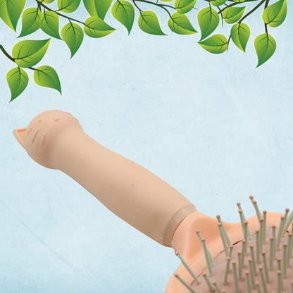 Massage Comb, Massage Hair Brush Ergonomic Matt Disappointment for Straight Curly Hair Cushion Curly Hair Comb For Detangling Professional Comb For Men And Women for All Hair Types, Home Salon DIY Hairdressing Tool  (1 Pc / 24 Cm), Hair accessories