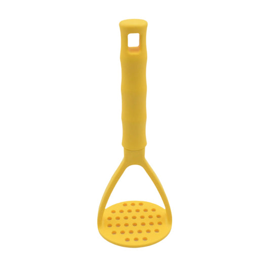 Kitchen Food Masher | Heavy Duty Masher for Fruits, Veggies & Potatoes | Soft Grip Handle (1 Pc)
