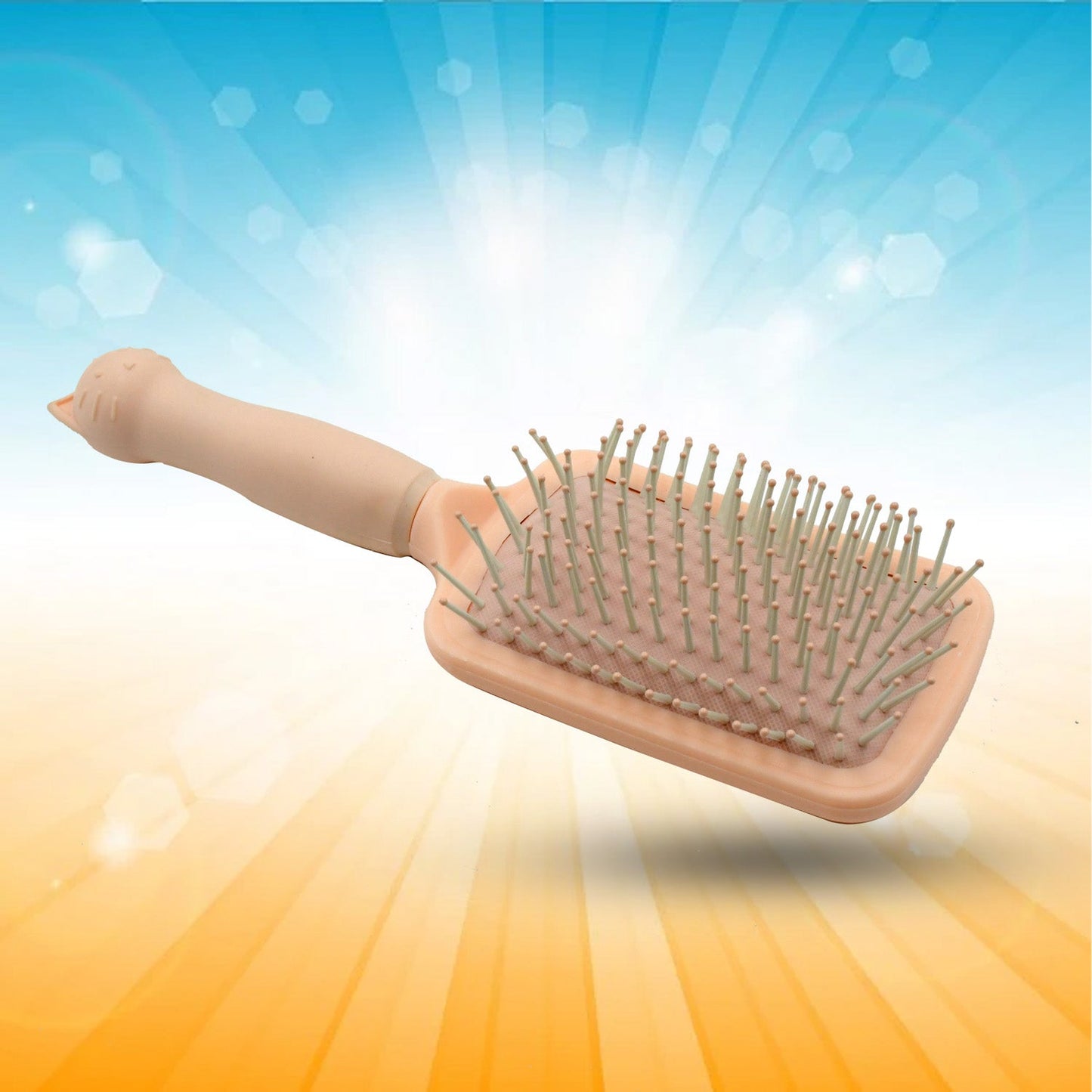Massage Comb, Massage Hair Brush Ergonomic Matt Disappointment for Straight Curly Hair Cushion Curly Hair Comb For Detangling Professional Comb For Men And Women for All Hair Types, Home Salon DIY Hairdressing Tool  (1 Pc / 24 Cm), Hair accessories