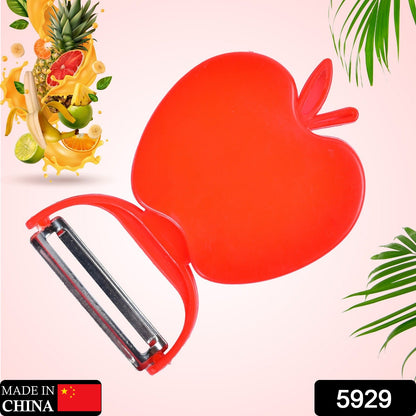 Apple-Shaped Folding Peeler – Compact & Easy Veg Peeling