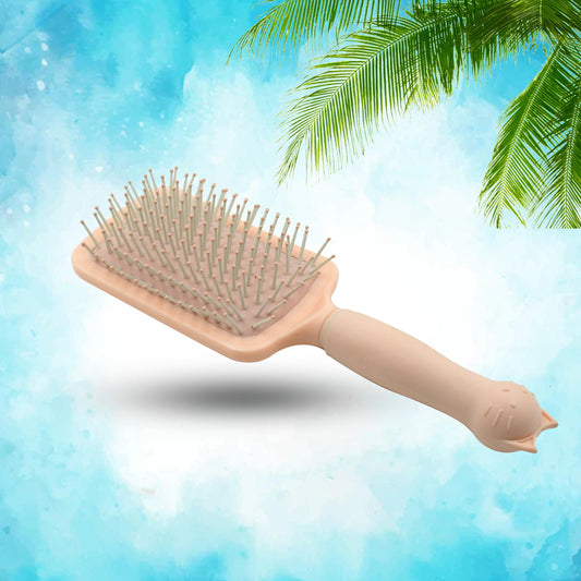 Massage Comb, Massage Hair Brush Ergonomic Matt Disappointment for Straight Curly Hair Cushion Curly Hair Comb For Detangling Professional Comb For Men And Women for All Hair Types, Home Salon DIY Hairdressing Tool  (1 Pc / 24 Cm), Hair accessories