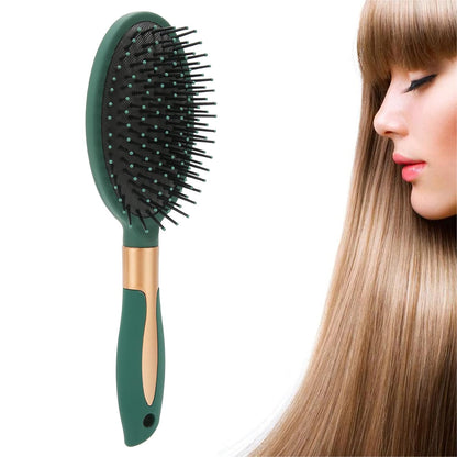 Massage Comb, Air Cushion Massage Hair Brush Ergonomic Matt Disappointment for Straight Curly Hair Cushion Curly Hair Comb for All Hair Types, Home Salon DIY Hairdressing Tool  (1 Pc), Hair accessories