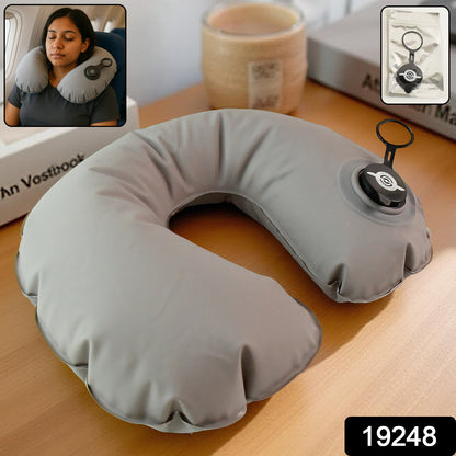 Premium Quality Inflatable Travel Neck Pillow (1 Pc)