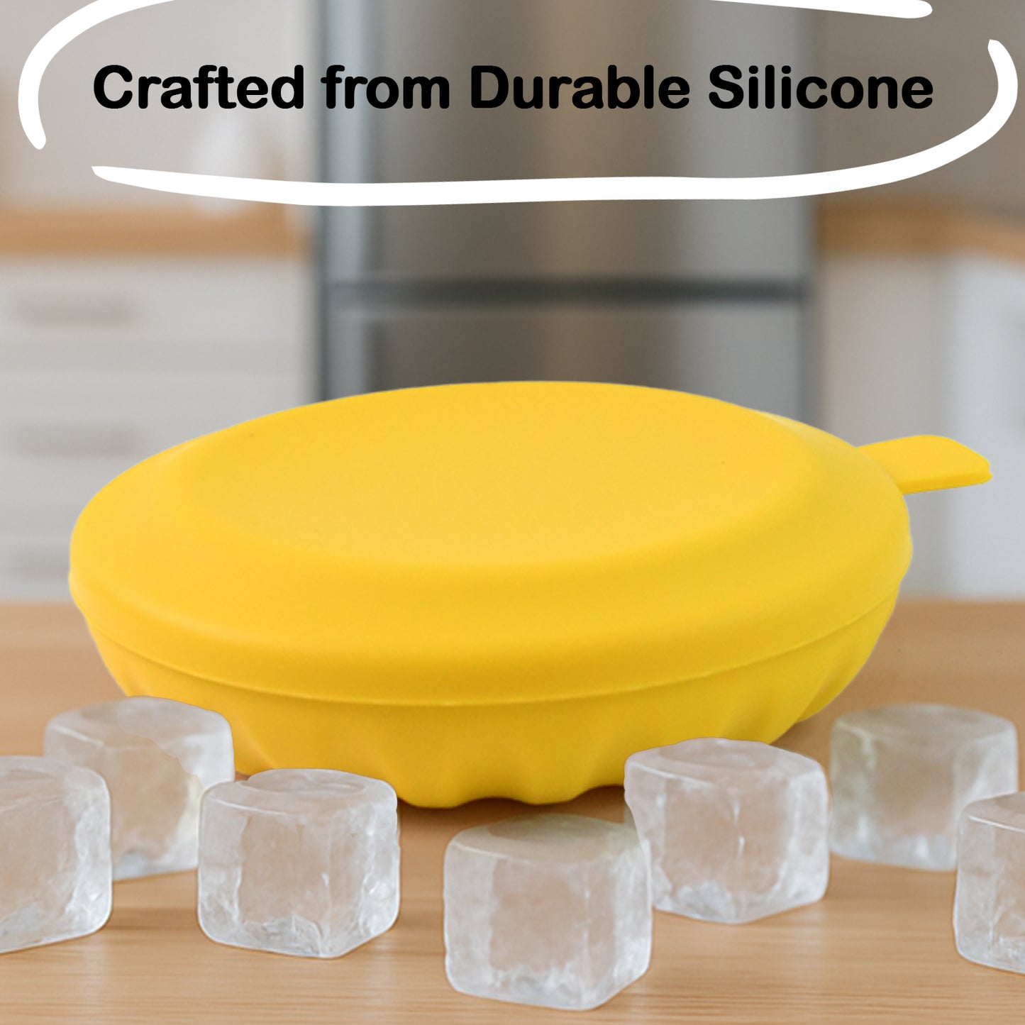Ice Cube Tray With Lid Grid-16 (1 Pc)