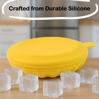 Ice Cube Tray With Lid Grid-16 (1 Pc)